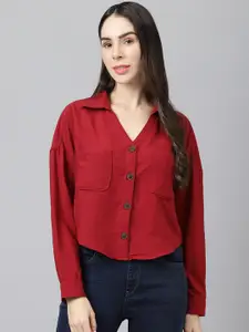 Xpose Modern Boxy Casual Shirt