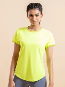 Nykd Women Raglan Sleeves Active Sports Quick Dry T-shirt