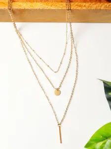 AQUASTREET Gold-Plated Layered Necklace