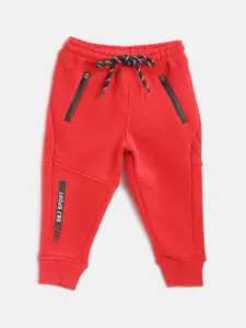 Gini and Jony Boys Regular Fit Cotton Joggers
