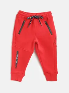 Gini and Jony Boys Regular Fit Cotton Joggers