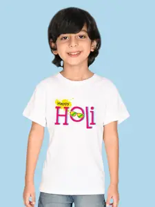 NUSYL Boys Holi Printed T-shirt
