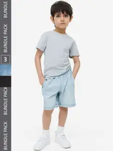 H&M Boys 3-Pack Denim Shorts