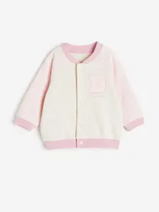 H&M Infant Boys Printed Pure Cotton Sweatshirt Cardigan