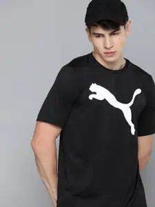 Puma Men Dry Cell Brand Logo Printed Round Neck Sports T-shirt