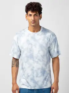 Vastrado Tie And Dye Dyed Oversized Cotton T-Shirt