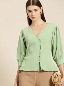 her by invictus Puff Sleeve Top