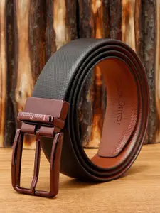 LOUIS STITCH Men Reversible Leather Belt