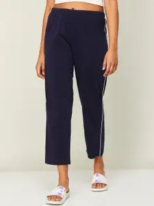 Ginger by Lifestyle Solid Cotton Cropped Lounge Pants