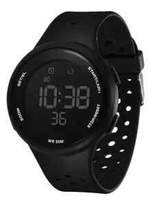 Shocknshop Men Digital Multi Function Sports Watch WCH79Black