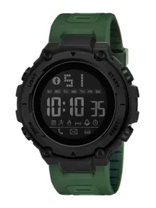 Shocknshop Men Straps Digital Multi Function Watch WCH78Green
