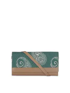 THE CLOWNFISH Women Erika Ethnic Motifs Printed Two Fold Wallet
