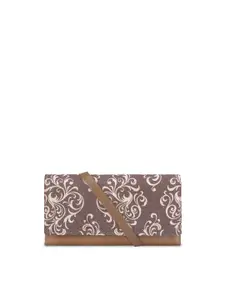 THE CLOWNFISH Jolene Floral Printed Two Fold Wallet