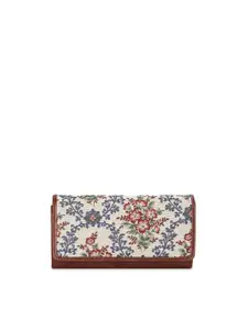 THE CLOWNFISH Women Floral Printed Two Fold Wallet