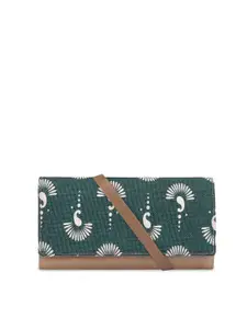 THE CLOWNFISH Jolene Women Floral Printed Envelop Wallet