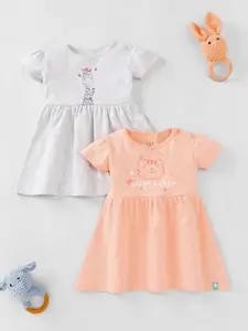 Ed-a-Mamma Baby Multicoloured A-Line Dress