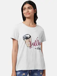 Dreamz by Pantaloons Graphic Printed Cotton Lounge T-shirt