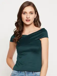 LE BOURGEOIS Off-Shoulder Fitted Top