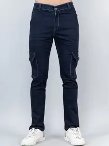 Tistabene Men Cotton Regular Fit Mid-Rise Cargos Trousers