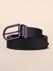 LOUIS STITCH 
Men Italian Leather Textured Reversible Belt