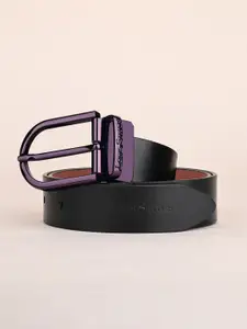 LOUIS STITCH 
Men Italian Leather Textured Reversible Belt