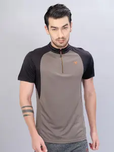 Technosport High Neck Antimicrobial Training or Gym T-shirt