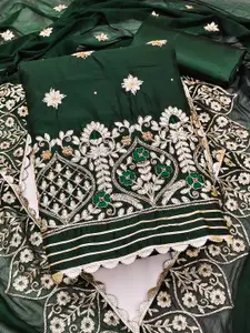 KALINI Embroidered Unstitched Dress Material