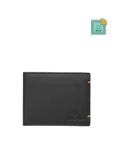WROGN Men Leather Two Fold Wallet