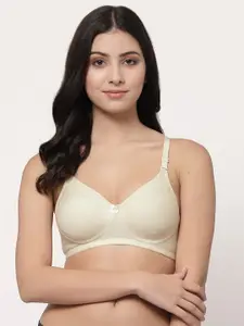 Docare Cotton Lightly Padded All Day Comfort Full Coverage Seamless Bra