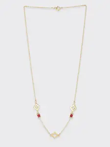 Fabindia Silver Gold-Plated Necklace