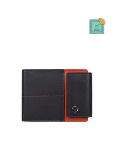 WildHorn Men Leather Two Fold Wallet