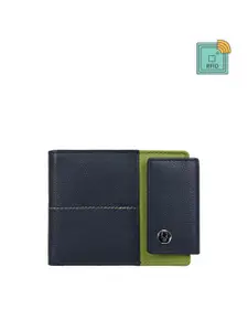 WildHorn Men Leather Two Fold Non Detachable Flap Wallet
