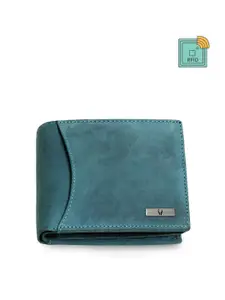 WildHorn Men Leather Two Fold Wallet