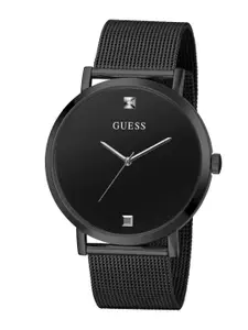 GUESS Men Brass Dial & Stainless Steel Straps Analogue Watch GW0248G3