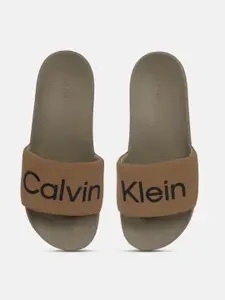 Calvin Klein Jeans Men Printed Sliders