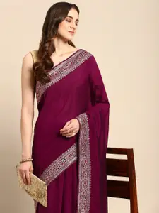 kasee Embroidered Art Silk Saree