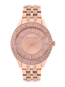 Michael Kors Women Embellished Harlowe Analogue Watch MK4710
