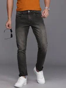 WROGN Men Slim Fit Heavy Fade Stretchable Jeans