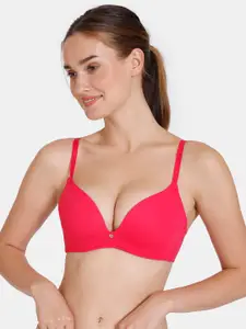 Zivame Lightly Padded Non-Wired All Day Comfort Push-Up Bra