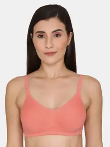 Zivame Non-Padded Non-Wired All Day Comfort Cotton T-shirt Bra