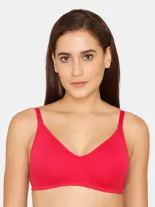 Zivame Non-Wired Non-Padded All Day Comfort Cotton T-shirt Bra
