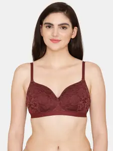 Zivame Lightly-Padded Non-Wired All Day Comfort T-shirt Bra
