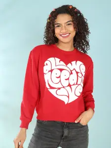 Freehand by The Indian Garage Co Women Printed Sweatshirt