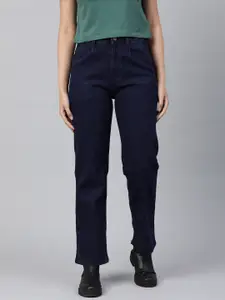 ADBUCKS Straight Fit High-Rise Jeans