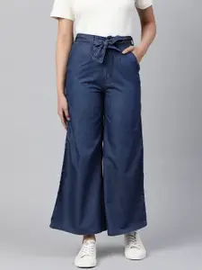 ADBUCKS Wide Leg High-Rise Jeans