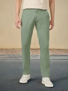 Urbano Fashion Men Slim Fit Easy Wash Cotton Chinos