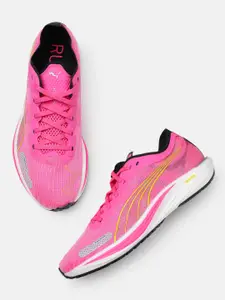 Puma Women Pink Textile Running Shoes