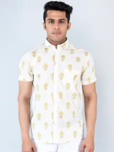 Tistabene Comfort Floral Printed Cotton Casual Shirt