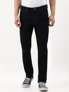 Lee Men Bruce Mid-Rise Skinny Fit Clean Look Stretchable Jeans