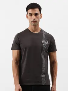Wrangler Abstract Printed Cotton T-shirt